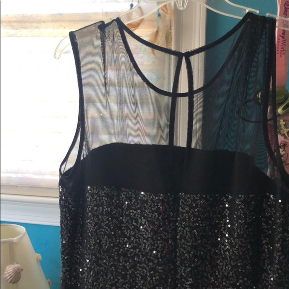 Black sequin dress - Picture 5 of 5